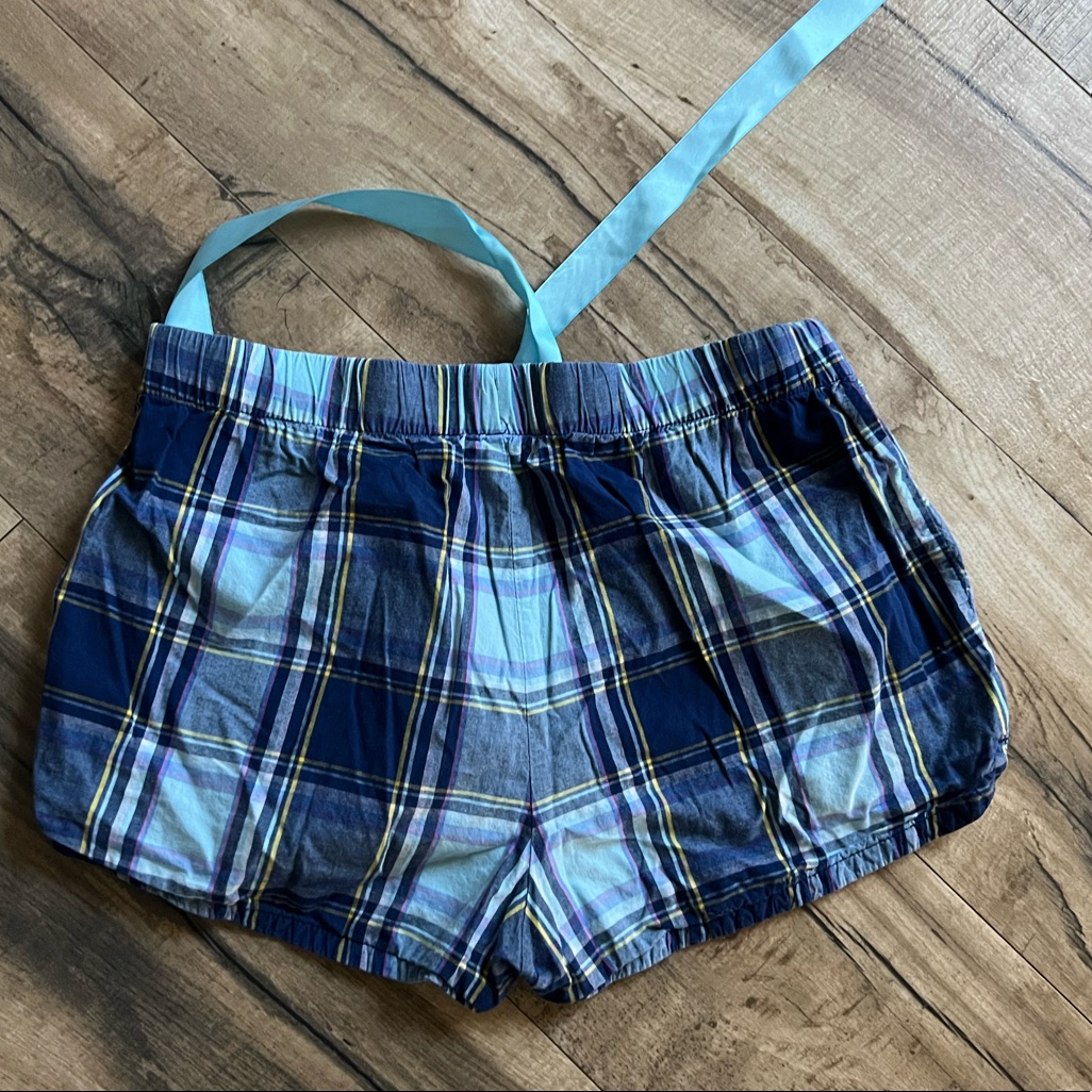 Plaid Pj Shorts